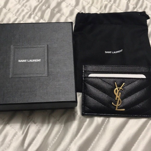 Yves Saint Laurent Bags Ysl Cardholder Poshmark